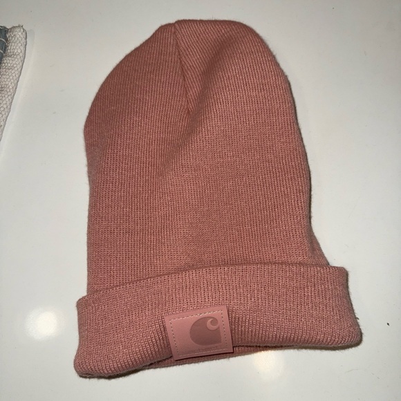 Carhartt Accessories - Carhartt Fold-Over Knit Beanie – Dusty Rose (Brand New)